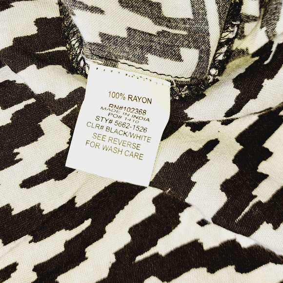 Blue Island Beach Swim Cover Up Size Medium Drawstring Waist V Neck Pullover - Picture 11 of 15